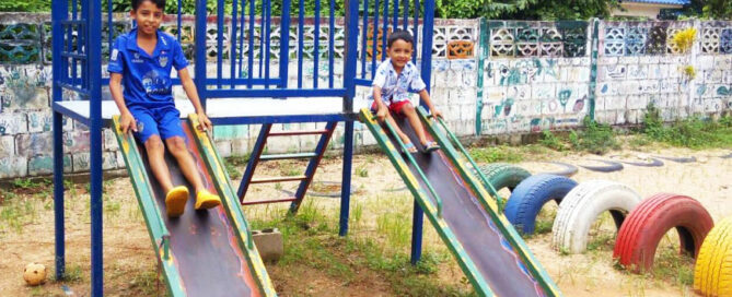 Andaman Center for Migrant Education playground