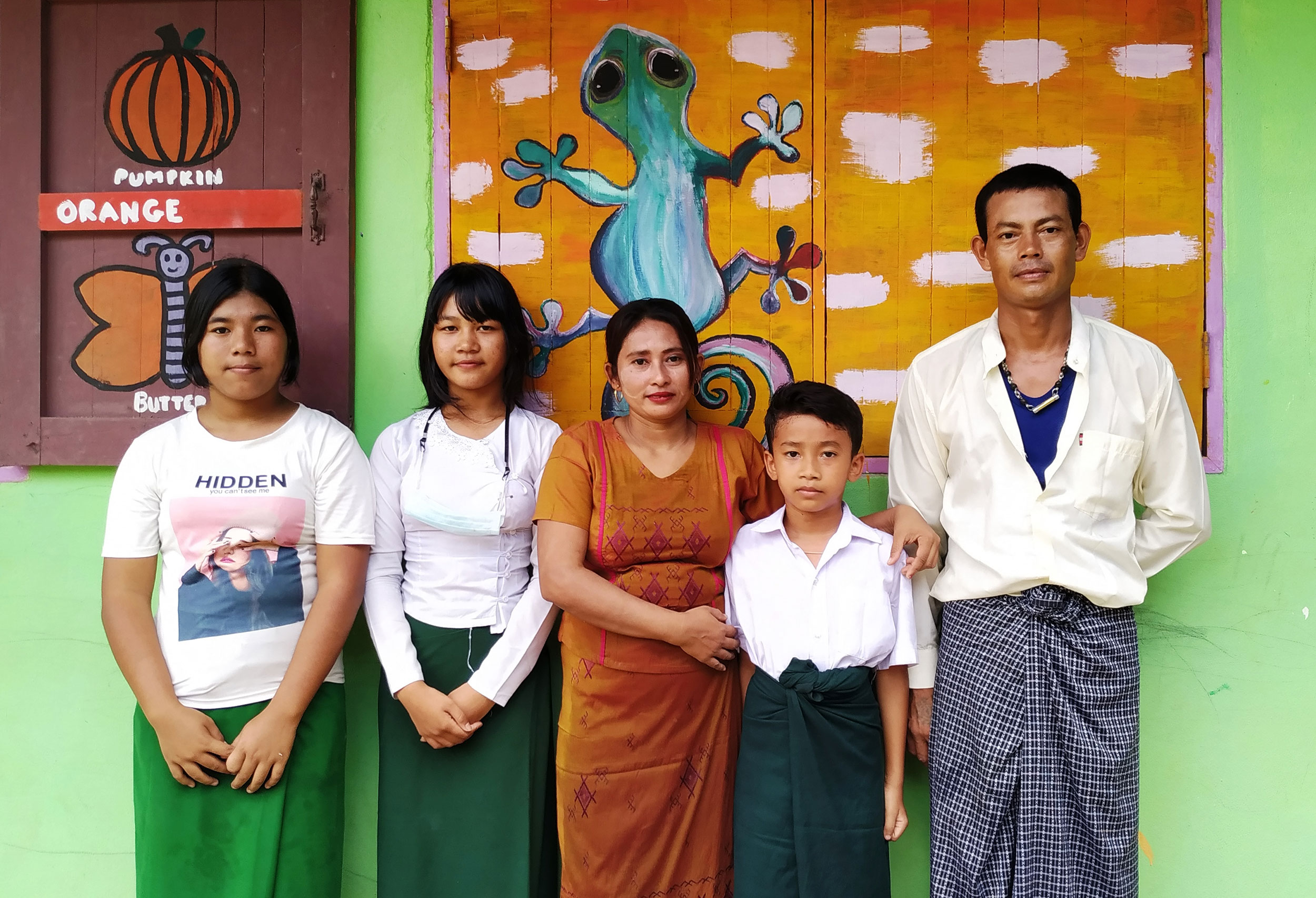 Kura Buri Burmese migrant family